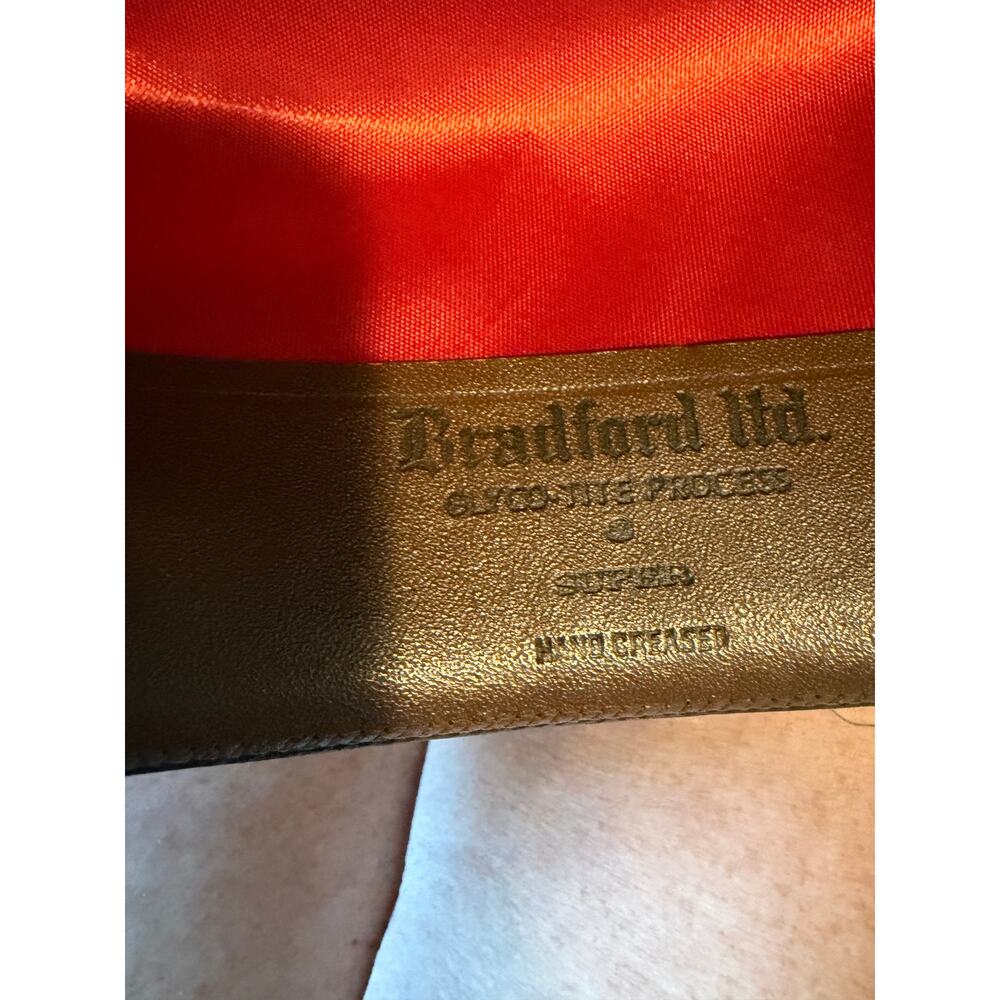 Vintage Bradford Ltd Super Cowboy Hat 7 1/4 Tan Felt Hamilton Tanney - Picture 10 of 12